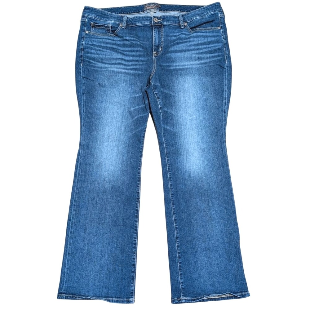 TORRID Plus 22 Mid Rise Slim Boot Vintage Stretch‎ Denim JEANS 22R 3X